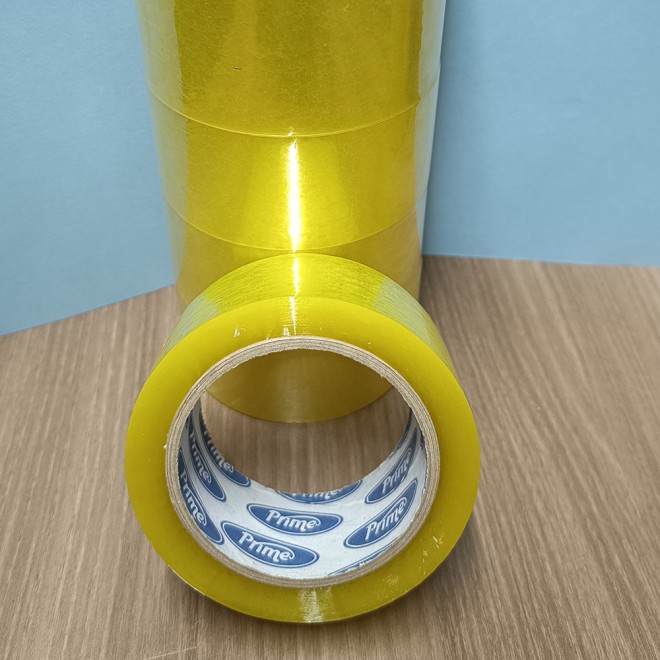  Ruban transparent jaune